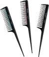 Toupierkamm Carbon Professional  sortiert ebelin PROFESSIONAL