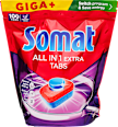 Mosogatógép tabletta All in 1 Extra (Giga) Somat
