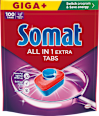 ALL IN 1 EXTRA tablete za mašinsko pranje posuđa Somat