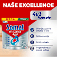 EXCELLENCE 4in1 tablete za mašinsko pranje sudove Somat