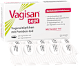 Vagisan sept Vaginalzäpfchen mit 200mg Povidon-Iod Vagisan
