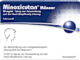 Minoxicutan Männer, Wirkstoff: Minoxidil 50 mg/ml Spray 3 x 60 ml  Minoxicutan