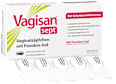 Vagisan sept Vaginalzäpfchen mit 200mg Povidon-Iod Vagisan