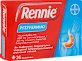 Rennie 680 mg Calciumcarbonat / 80 mg Magnesiumcarbonat Kautabletten Pfefferminz RENNIE
