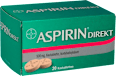Aspirin Direkt 500 mg Acetylsalicylsäure Kautablette ASPIRIN