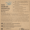 Festes Duschgel Ocean Dive Bio-Aloe Vera & Meersalz Santé naturally.