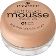 Foundation Soft Touch Mousse 01 Matt Sand essence