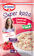Zobena kaša s malinama i chia sjemenkama Dr. Oetker