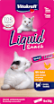 Kremowa przekąska dla kota Liquid Snack, z kurczakiem i tauryną, 6x15 g Vitakraft