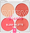 Paletă farduri obraz Living Bare RUBY Kisses