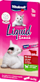 Kremowa przekąska dla kota Liquid Snack z wołowiną i inuliną, 6 sztuk Vitakraft