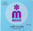 Koncentrirana krema cold cream Melem