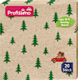 Serviete z motivom smrek in avtomobila, 25 × 25 cm Profissimo