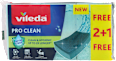 Stredne vysoká hubka Pro Clean 2+1  Vileda