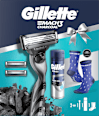 Darilni set za moške Mach3 Charcoal Gillette