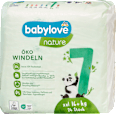 Windeln Öko Gr. 7 XXL (16+ kg) babylove nature