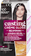 Farba na vlasy - 100 temná čierna L'ORÉAL PARiS CASTING Crème Gloss