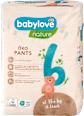 Öko bugyipelenka nature XXL, 6-os méret, 15 kg-tól babylove nature
