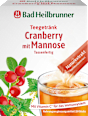 Teegetränk Cranberry mit Mannose (10 Stück) Bad Heilbrunner