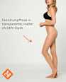 Strumpfhose Leg Shaper mit Shaping-Funktion mandel Gr. 40/44, 25 DEN nur die