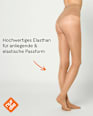 Strumpfhose Soft Shaper mit Shaping-Funktion mandel Gr. 44/48, 25 DEN nur die