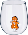Trinkglas Lebkuchenmännchen (350 ml) Dekorieren & Einrichten