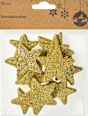 Streudeko Glittersterne 10 tlg Dekorieren & Einrichten