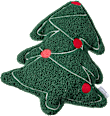 Kissen, Tannenbaum, grün BOLTZE