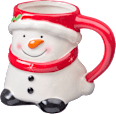Jumbo-Kaffeebecher Schneemann (480 ml) Dekorieren & Einrichten