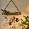 Holzast zum Aufhängen mit vier Haken (38 cm) Dekorieren & Einrichten