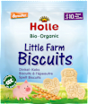 Babykekse Litte Farm Biscuits Dinkel, ab 10 Monaten Holle