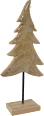 Holzaufsteller, Baum mit Kunststoffbeschichtung, beige-gold Dekorieren & Einrichten