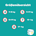Baby Pants Gr. 8 Extra Large (17+ kg) Monatsbox Pampers baby-dry