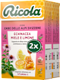 Caramelle echinacea, miele e limone confezione doppia Ricola