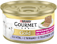 Hrana za mačiće Gold Junior – teletina Purina Gourmet
