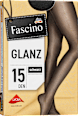 Strumpfhose glänzend schwarz Gr. 50/52, 15 DEN Fascino