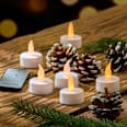 LED Teelichter mit Fernbedienung, warmweiß Dekorieren & Einrichten