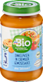 Menü Dinkelpasta in cremiger Gemüsesauce ab dem 5. Monat dmBio