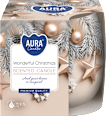 Świeca zapachowa w szkle Wonderful Christmas AURA