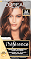 barva na vlasy Virginia světle hnědá zlatá 5.3 L'ORÉAL PARiS PRÉFÉRENCE