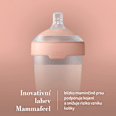 set lahev MAMMAFEEL 150ml 0m+ a PRIME dudlík 0-6m Blush LOVI