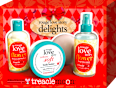 Подаръчен комплект Rouge Love Story Delights treaclemoon