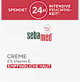 Gesichtscreme mit 2% Vitamin E sebamed