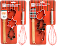 Set spatola, frusta e 3 formine biscotti assort. m HOME