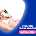 Wick Nasivin Dosiertropfer ohne Konservierungsstoffe Baby 0,1 mg/ml Oxymetazolinhydrochlorid Nasentropfen, Lösung WICK