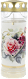 Grablicht Premium 7 Tage "Florales Herz" hofer