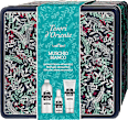 Eau de toilette, tusfürdő és habfürdő ajándékcsomag fémdobozban Tesori d'Oriente