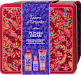 Eau de toilette, tusfürdő és habfürdő ajándékcsomag fémdobozban Tesori d'Oriente
