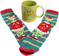 Set tazza e calzini GRINCH Virca