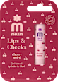Višenamjenski balzam u stiku Lips & Cheeks – cherry noire Melem